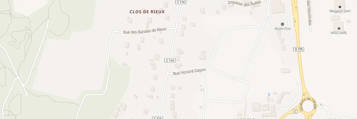 Plan du 39 Rue des Rives d’Or à Rieux