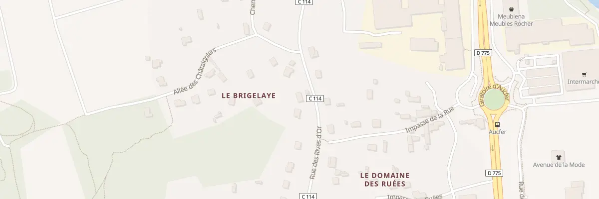 Plan du 20 Rue des Rives d’Or à Rieux