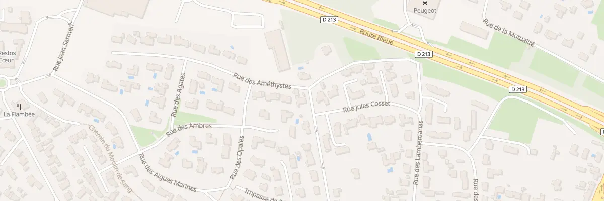 Plan du 27 Rue des Olivettes à Pornic