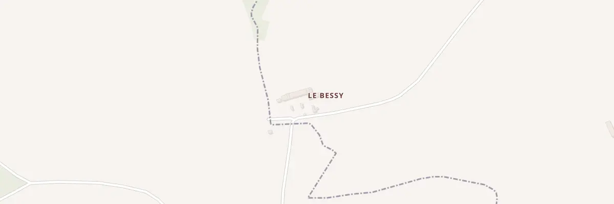 Plan du 44 Le Bessy à Brusvily