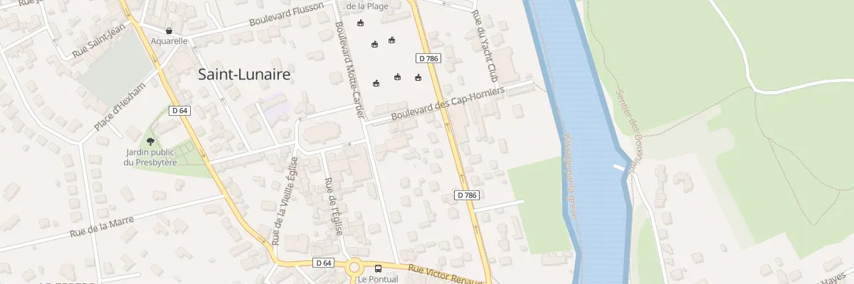 Plan du 152 Bd de la Plage à Saint-Lunaire