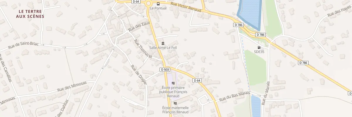 Plan du 58 Imp des Douets à Saint-Lunaire