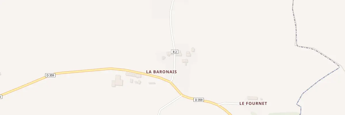 Plan du 31 La Baronnais à Bléruais