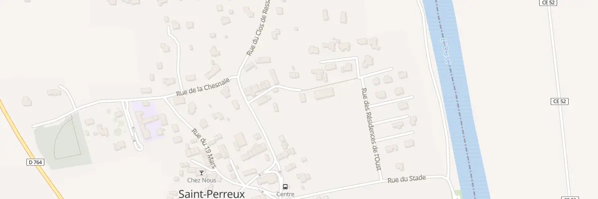 Plan du 6 Imp du Carouge à Saint-Perreux