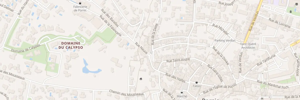 Plan du 3 Rue de la Dette à Pornic
