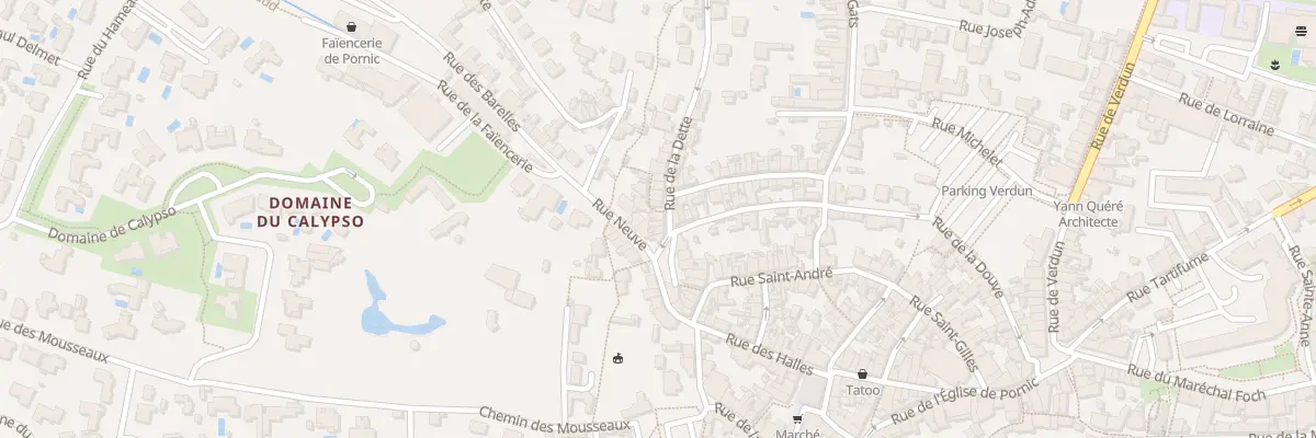 Plan du 7 Rue de la Dette à Pornic
