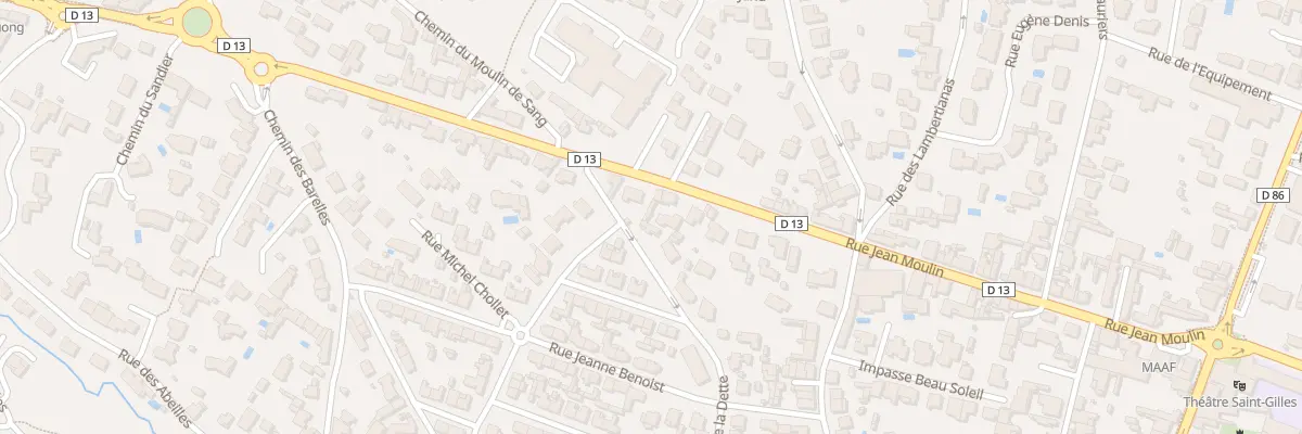 Plan du 34B Rue Jean Moulin Ste Marie à Pornic