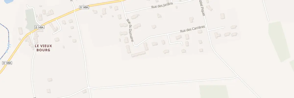 Plan du 14 Rue du Domaine à Cournon