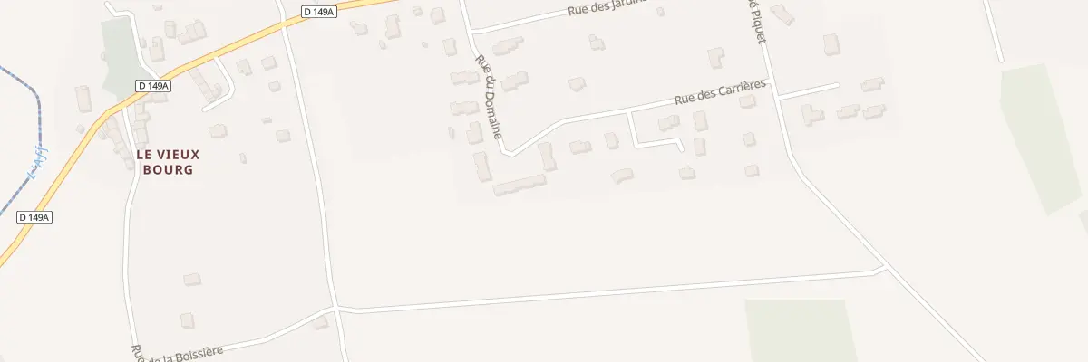 Plan du 13 Rue du Domaine à Cournon