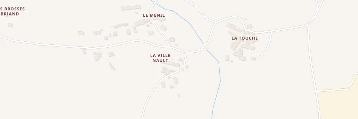 Plan du 16 La Ville Nault à Plumaudan