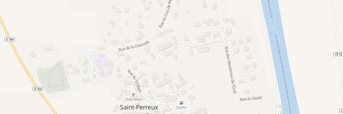 Plan du 2 Imp du Carouge à Saint-Perreux