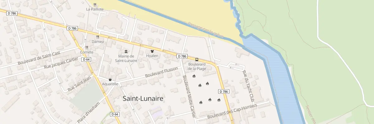 Plan du 77 Bd General de Gaulle à Saint-Lunaire