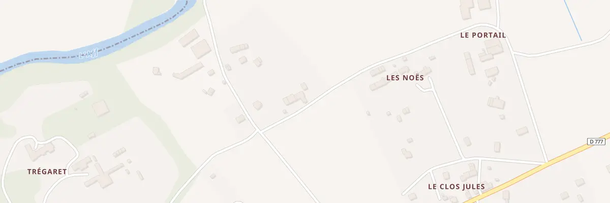 Plan du 60 Tregaret à Sixt-sur-Aff