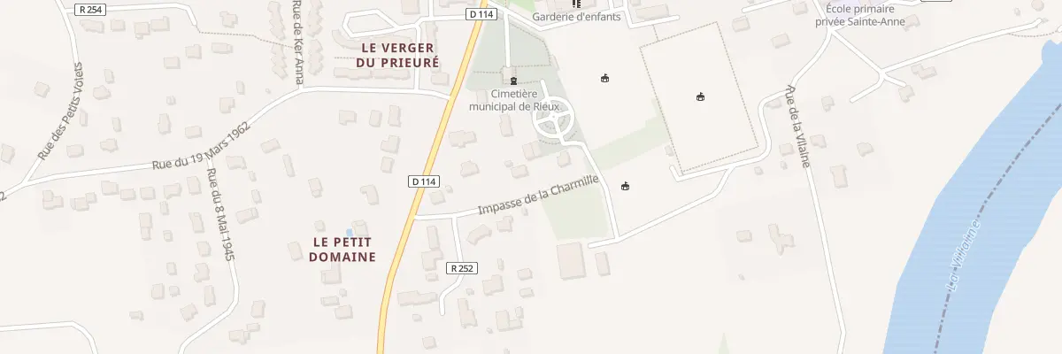 Plan du 5768 Imp de la Charmille à Rieux