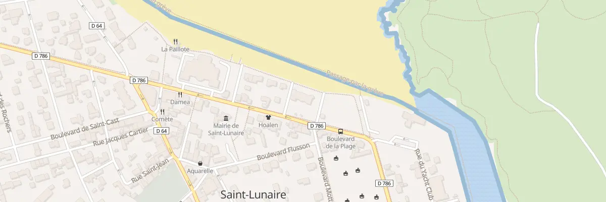 Plan du 110 Bd General de Gaulle à Saint-Lunaire