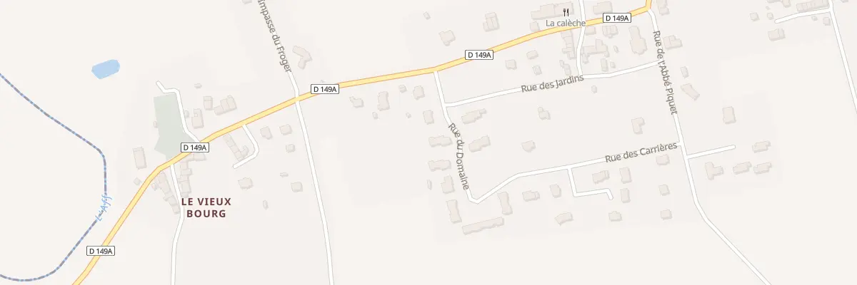 Plan du 3 Rue du Domaine à Cournon