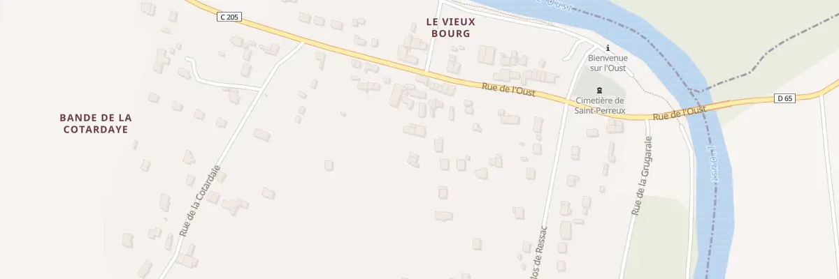 Plan du 5036 Le Vieux Bourg à Saint-Perreux