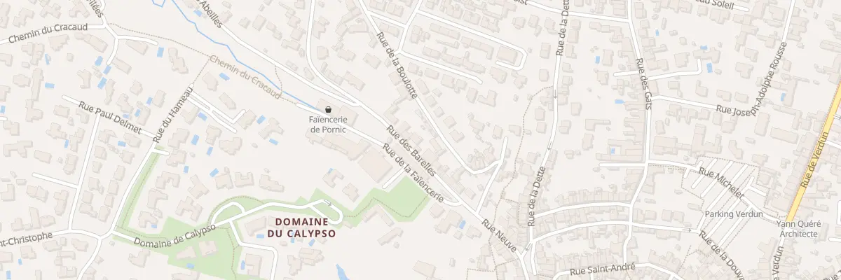 Plan du 27 Rue des Barelles à Pornic