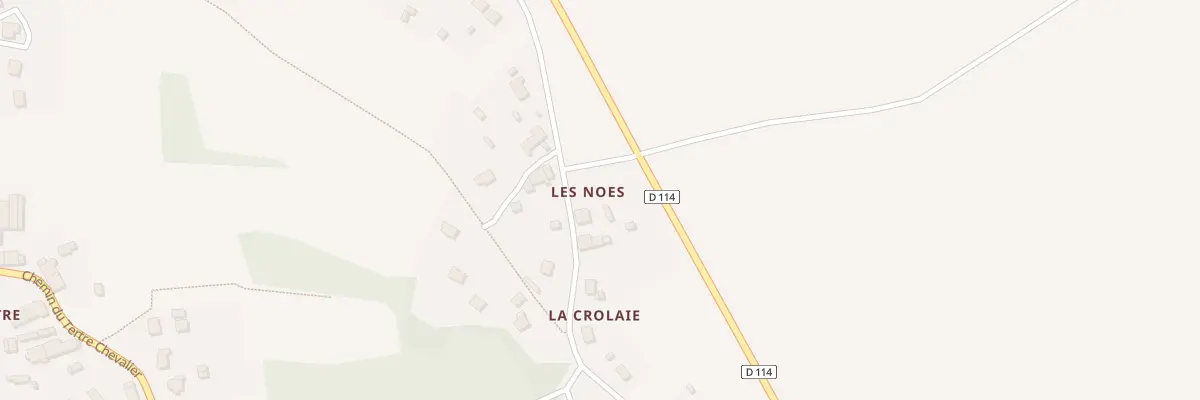 Plan du 5300 La Crolaie à Rieux
