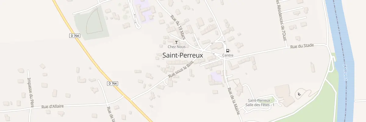 Plan du 4 Rue sous le Bois à Saint-Perreux
