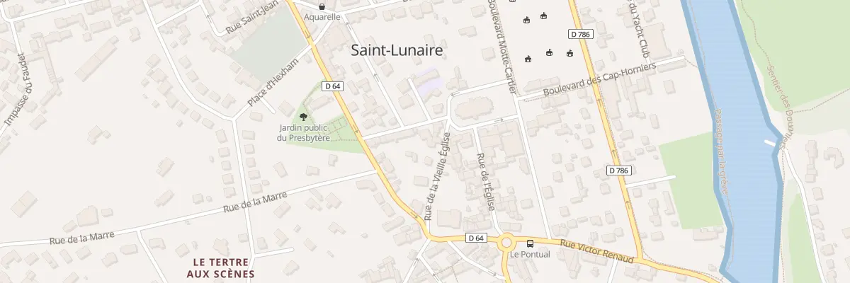 Plan du 203 Bd du Tertre à Saint-Lunaire