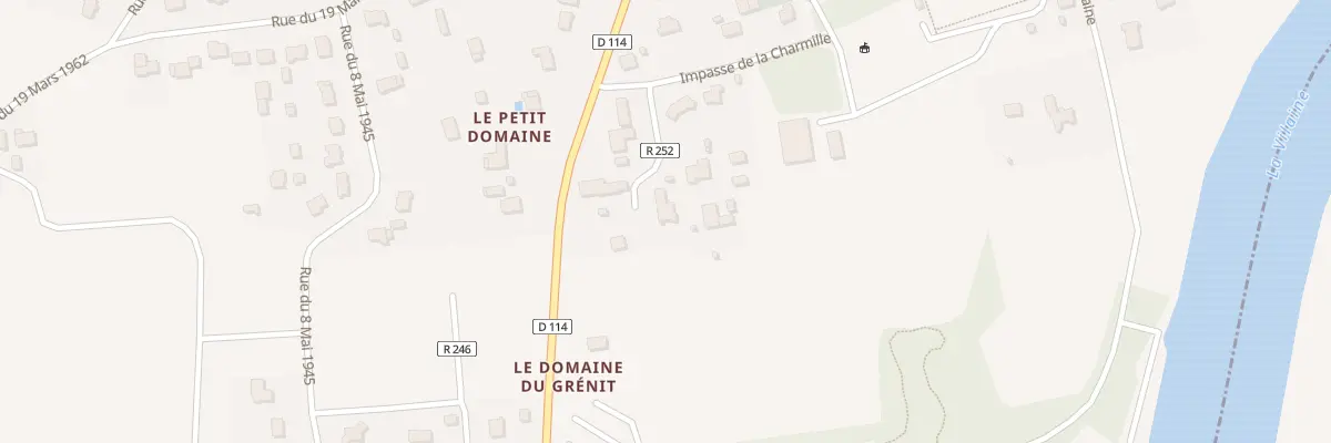 Plan du 5467 Le Grenit à Rieux