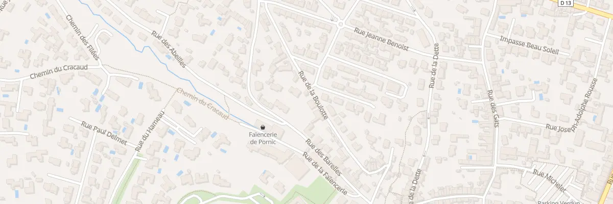 Plan du 14 Rue de la Boulotte Ste Marie à Pornic