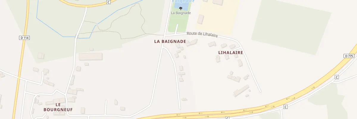 Plan du 5187 La Baignade à Rieux