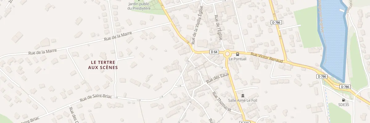 Plan du 96 Rue de Saint Briac à Saint-Lunaire