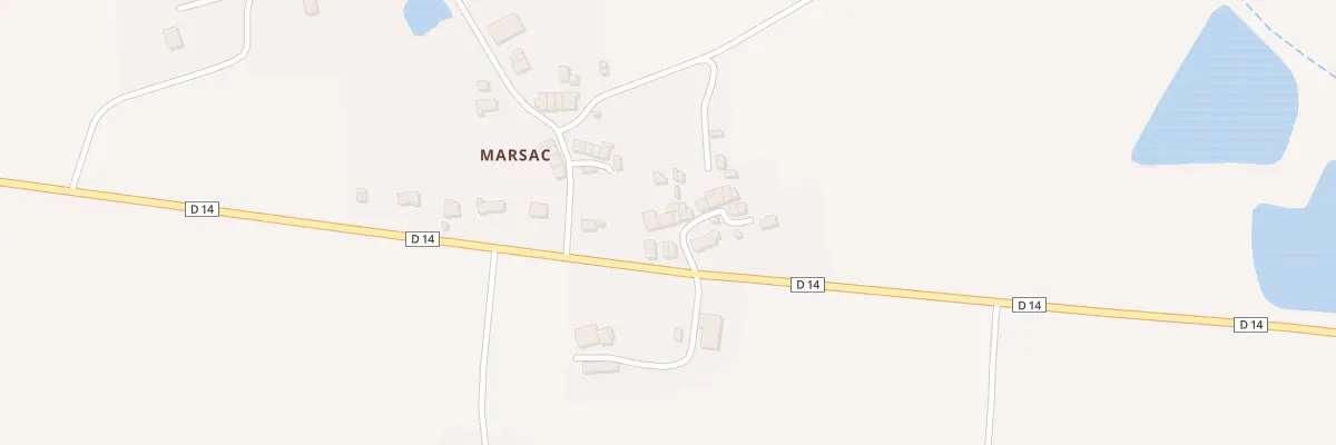 Plan du 75 Marsac à Carentoir