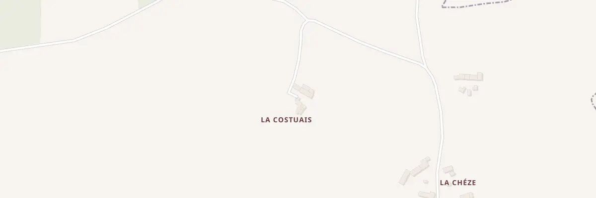 Plan du 11 La Costuais à Plumaudan