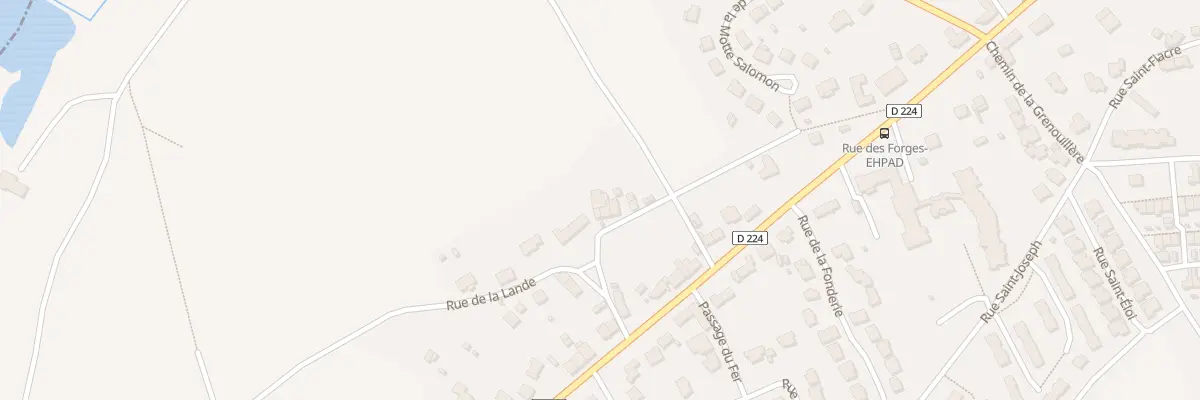 Plan du 4 Rue de la Lande à Plélan-le-Grand
