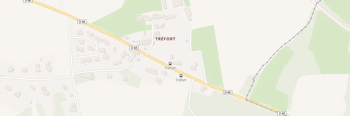 Plan du 29 Tréfort à Corseul