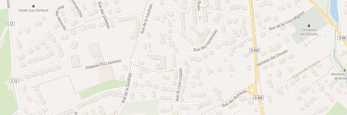 Plan du 221C Rue des Hortensias à Saint-Lunaire
