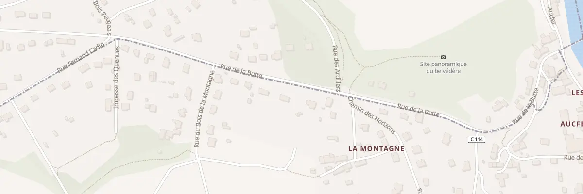 Plan du 5002 Cote d’Aucfer à Rieux