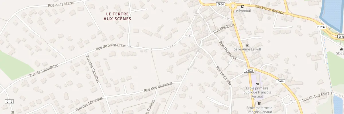 Plan du 229 Rue de Saint Briac à Saint-Lunaire