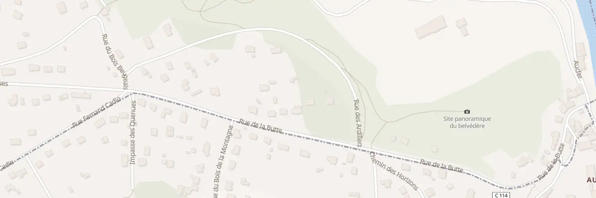 Plan du 21 Rue de la Butte à Saint-Jean-la-Poterie