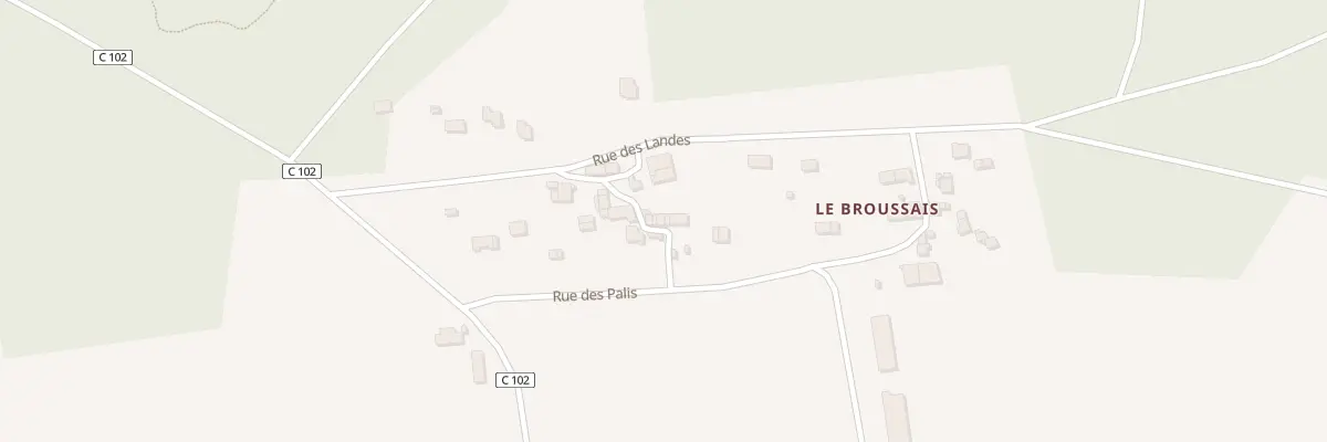 Plan du 6 Rue des Landes à Cournon