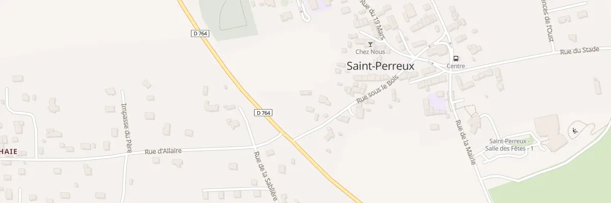 Plan du 5359 Le Nouveau Bourg à Saint-Perreux