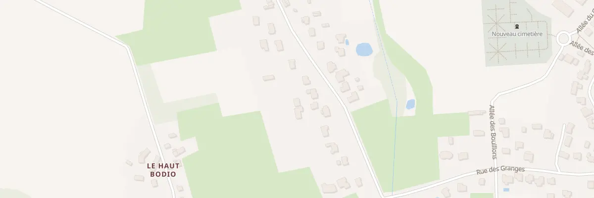 Plan du 40 Le Pt Ht Bodio à Pontchâteau