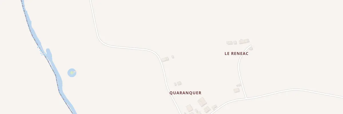 Plan du 22 Quaranquer à Comblessac