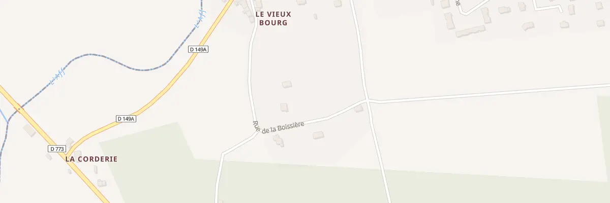 Plan du 12 Rue de la Boissière à Cournon