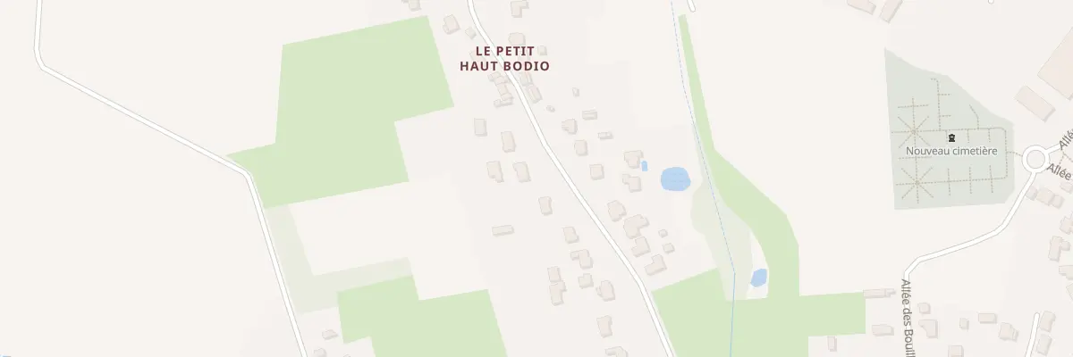 Plan du 34A Le Petit Haut Bodio à Pontchâteau