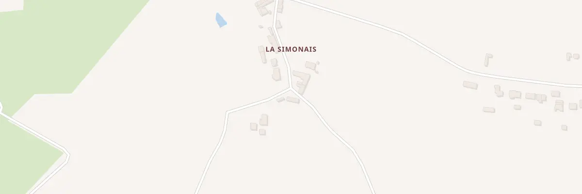 Plan du 19 La Simonais à Corsept