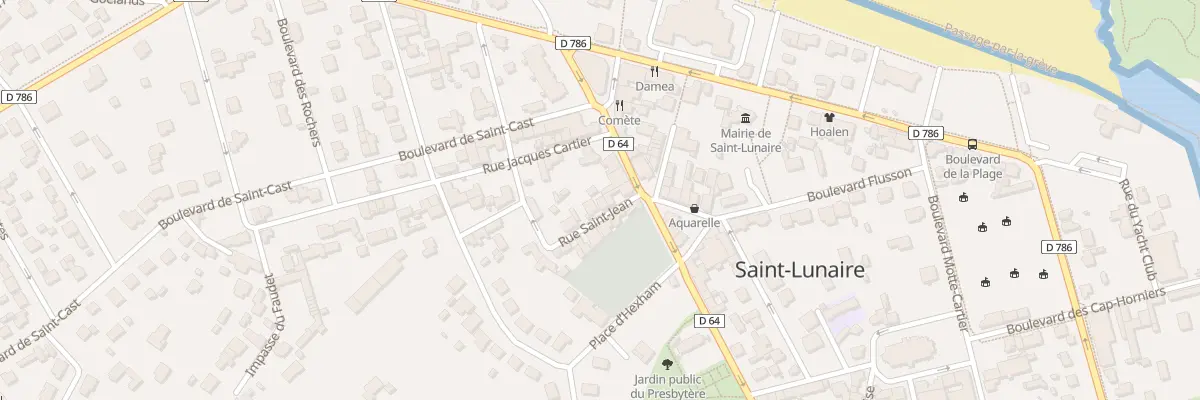 Plan du 28 Rue Saint Jean à Saint-Lunaire