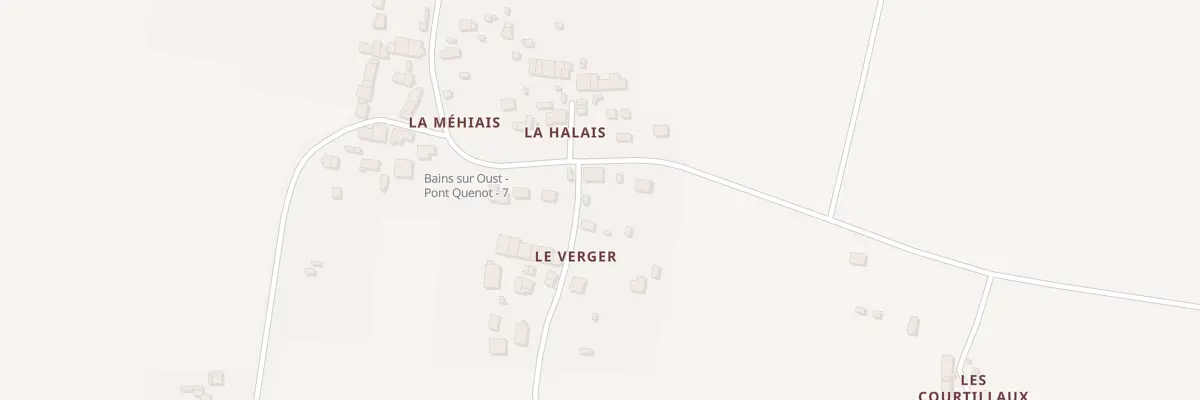 Plan du 5 La Halais à Bains-sur-Oust