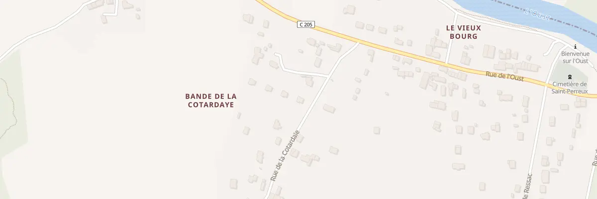 Plan du 5507 Rue de la Cotardaie à Saint-Perreux