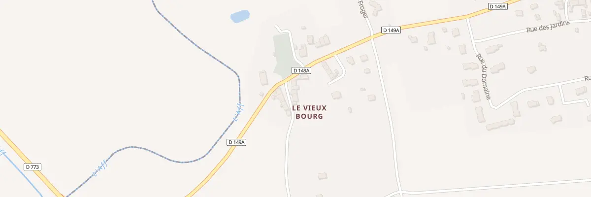 Plan du 17 Rue du Vieux Bourg à Cournon