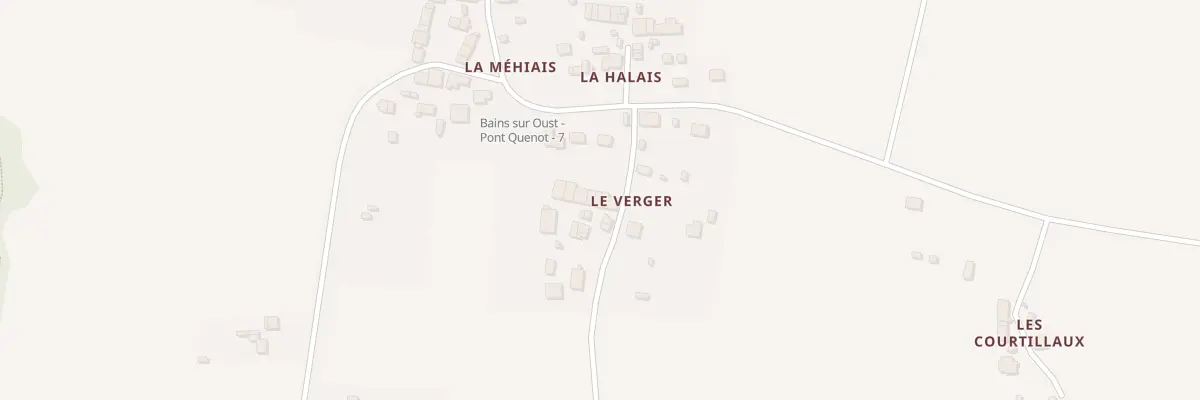 Plan du 5329 Le Verger à Bains-sur-Oust
