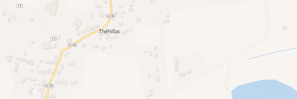 Plan du 16 Rue de la Noe à Théhillac